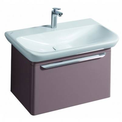 Будкрам купить myDay Шкафчик под умывальник 680х410х405мм, 1 ящик с подсветкой, какао с молоком