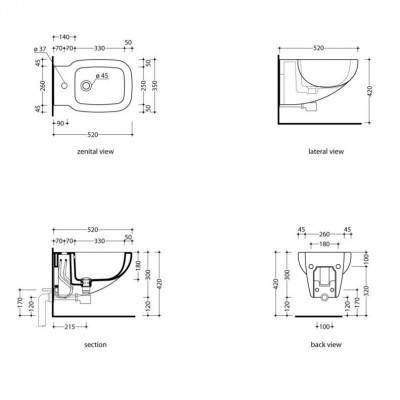 Будкрам купити Soul Біде підвісне Soul Біде підвісне 2