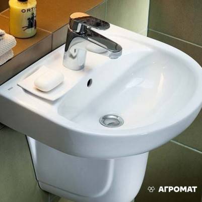 Будкрам купити Умивальник "SOLO 50 см" (з отвором, білий) Умивальник "SOLO 50 см" (з отвором, білий) 3