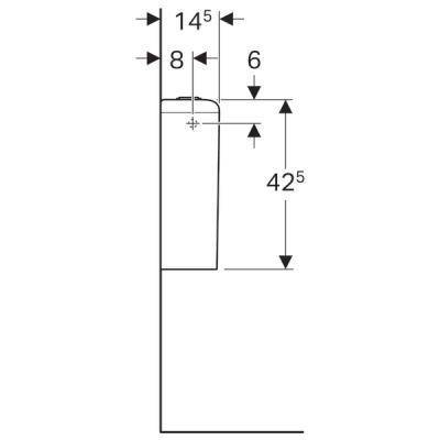 Будкрам купити iCon Square Змивний бачок, подвійний змив, нижній підвід води, в комплекті з механізмами змиву, колір білий iCon Square Змивний бачок, подвійний змив, нижній підвід води, в комплекті з механізмами змиву, колір білий 5
