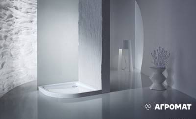 Будкрам купити Mod.872-2 Arrondo Піддон 1/4 кола 100х100 з полістироловою основою Mod.872-2 Arrondo Піддон 1/4 кола 100х100 з полістироловою основою 2