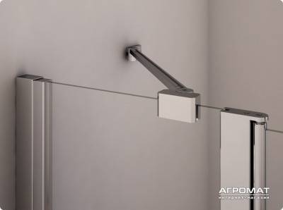 Будкрам купити Solino Душова кабіна 1/4 кр.,хром/прозоре скло, (2пак) Solino Душова кабіна 1/4 кр.,хром/прозоре скло, (2пак) 3