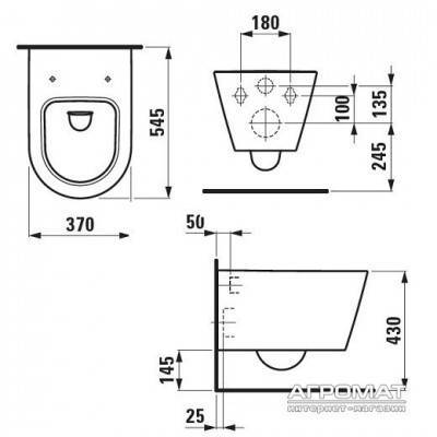 Будкрам купить Kartell Унитаз подвесной LCC Kartell Унитаз подвесной LCC 5