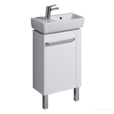 Будкрам купить Renova №1 Comprimo Раковина с полочкой слева, с отв. под смеситель слева, 500х250мм