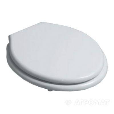 Будкрам купити - LONDRA Кришка soft-close біла, хром