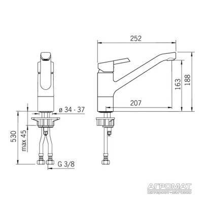 Будкрам купить Nordia Смеситель для кухни Nordia Смеситель для кухни 2