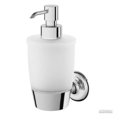 Будкрам купити Like Склянний диспенсер для рідкого мила з настінним тримачем