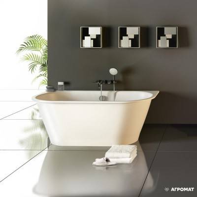 Будкрам купить VAVARG01 + SIF / BLC / H Vario Grande Ванна 185х80, срез двух углов с фронтальной стороны, с сифоном, цвет MANHATTAN VAVARG01 + SIF / BLC / H Vario Grande Ванна 185х80, срез двух углов с фронтальной стороны, с сифоном, цвет MANHATTAN 2