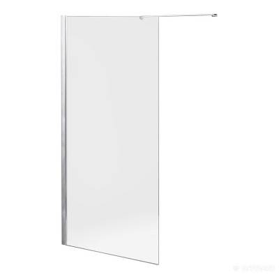 Будкрам купить W9 BLISS L Фиксированное стекло, профиль хром, стекло прозрачное