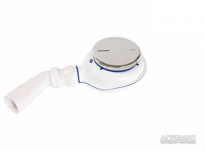 Будкрам купить Сифон для душевого поддона со сливным отверстием D 90 мм