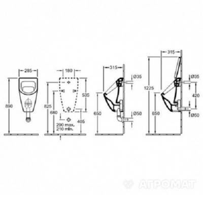 Будкрам купить SUBWAY Уринал SUBWAY Уринал 3