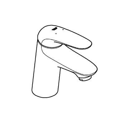 Будкрам купити Eurostyle Solid змішувач для раковини, хром Eurostyle Solid змішувач для раковини, хром 3