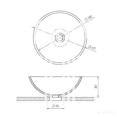 Будкрам купить Умывальник 415х415х160мм белый Умывальник 415х415х160мм белый 4