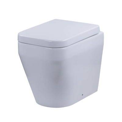 Будкрам купити OPTIMA Унітаз підлоговий пристінний (під прихов. бачок) + кришка soft-close (2уп)