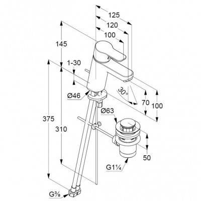 Будкрам купити Pure&Easy Набір д/душа (2зміш.+1душ. набір) Pure&Easy Набір д/душа (2зміш.+1душ. набір) 3