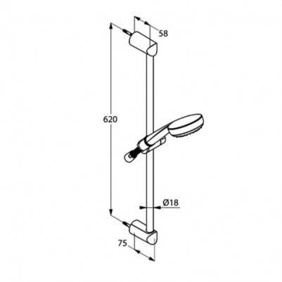 Будкрам купити Pure&Easy Набір д/душа (2зміш.+1душ. набір) Pure&Easy Набір д/душа (2зміш.+1душ. набір) 7