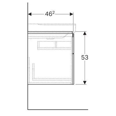 Будкрам купити Xeno2 Шафка під раковину - 88, білий глянець Xeno2 Шафка під раковину - 88, білий глянець 5