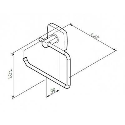 Будкрам купить Gem, Держатель для туалетной бумаги Gem, Держатель для туалетной бумаги 2