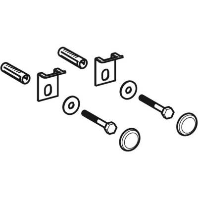 Будкрам купить Kerafix набор креплений для уринала с белыми заглушками Kerafix набор креплений для уринала с белыми заглушками 2