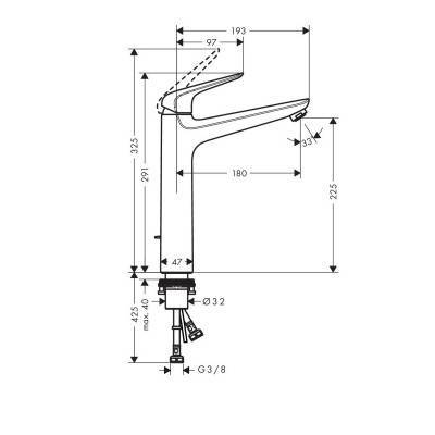 Будкрам купити Novus 230 Змішувач д/раковини Novus 230 Змішувач д/раковини 2