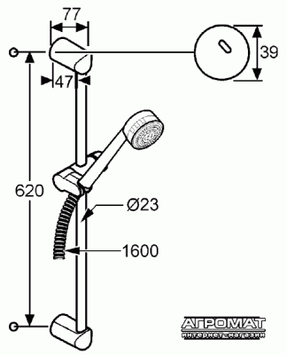 Будкрам купить Zenta 3S душевой набор Zenta 3S душевой набор 2