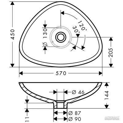 Будкрам купити Massaud Раковина-60 Massaud Раковина-60 3