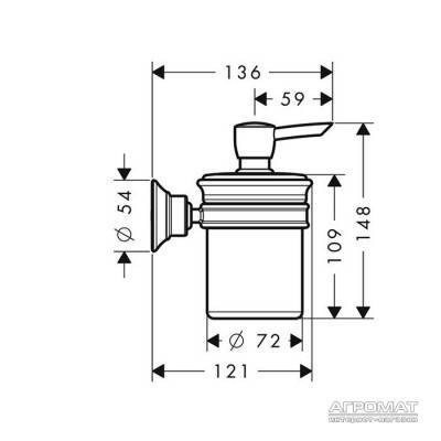 Будкрам купити Montreux Дозатор д/рідкого мила Montreux Дозатор д/рідкого мила 2