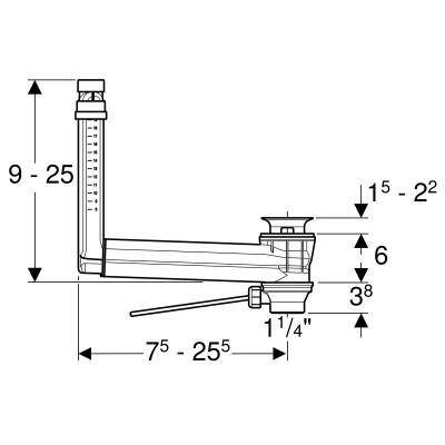Будкрам купити 152.018.00.1  Clou Система зливу/переливу (без накладки 241.993.21.1) 152.018.00.1  Clou Система зливу/переливу (без накладки 241.993.21.1) 2