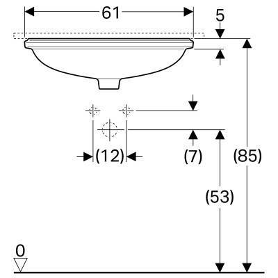 Будкрам купити VariForm Умивальник еліптичний, 55х40см, що монт.під стільницю, без отв. під змішувач, з переливом, глазурований знизу,  білий глянець VariForm Умивальник еліптичний, 55х40см, що монт.під стільницю, без отв. під змішувач, з переливом, глазурований знизу,  білий глянець 4