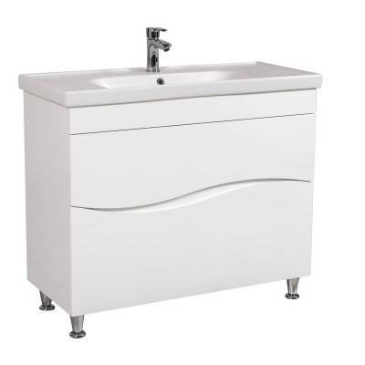 Будкрам купити АЛЬФА Тумба з раковиною-100 Frame АЛЬФА Тумба з раковиною-100 Frame 2