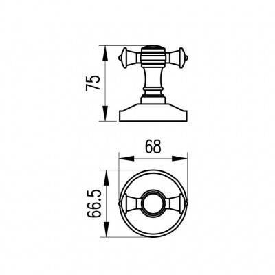 Будкрам купити MILANO Гачок подвійний MILANO Гачок подвійний 4
