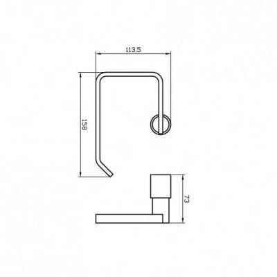 Будкрам купити MATTEO Тримач паперу MATTEO Тримач паперу 3