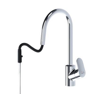 Будкрам купить  LIKE Смеситель для кухни с вытяжным изливом, хром  LIKE Смеситель для кухни с вытяжным изливом, хром 2