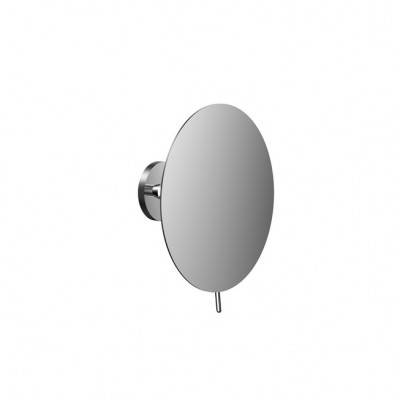 Будкрам купити Дзеркало косметичне настінне 190 мм., збільшення х3, чорний матовий