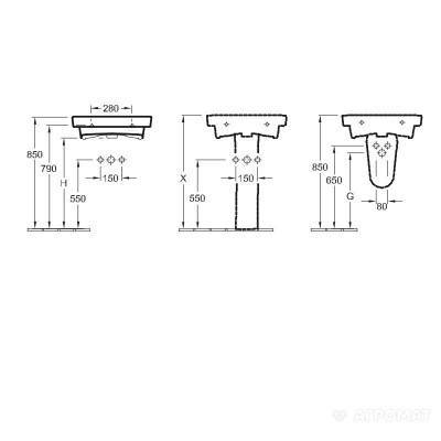 Будкрам купить 7K640001 (72640001) SUBWAY/SUBWAY 2.0 Полупьедестал 7K640001 (72640001) SUBWAY/SUBWAY 2.0 Полупьедестал 2