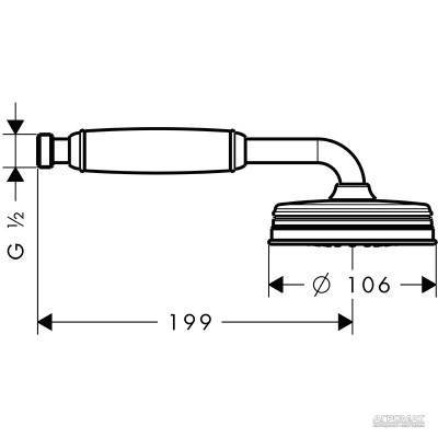 Будкрам купити Montreux Ручний душ Montreux Ручний душ 3