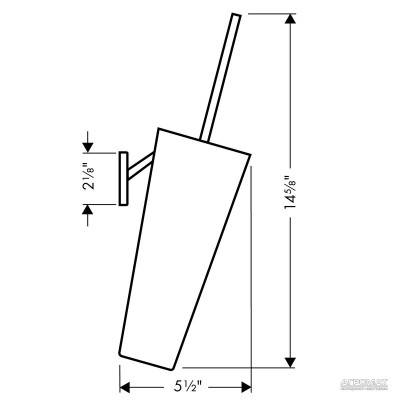 Будкрам купити Starck Щітка д/унітазу Starck Щітка д/унітазу 2