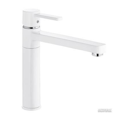 Будкрам купити Zenta white Змішувач д/кухні