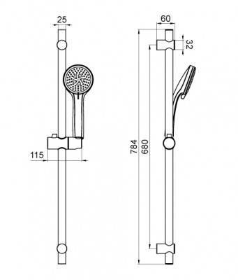 Будкрам купить Душевой набор Душевой набор 2