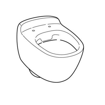 Будкрам купить Citterio Унитаз подвесной,6 л, без ободка, с защ.покрытием KeraTect Citterio Унитаз подвесной,6 л, без ободка, с защ.покрытием KeraTect 4