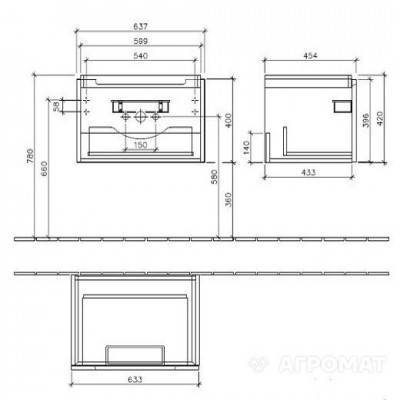 Будкрам купити SUBWAY 2.0 Тумба SUBWAY 2.0 Тумба 3