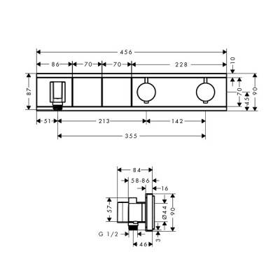 Будкрам купити RainSelect Зовнішня частина термостата на 2 функції RainSelect Зовнішня частина термостата на 2 функції 2