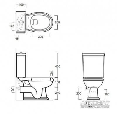 Будкрам купити Arcade Унітаз Arcade Унітаз 2