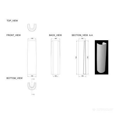 Будкрам купить SHAPE Пьедестал для рак.8100015 SHAPE Пьедестал для рак.8100015 2