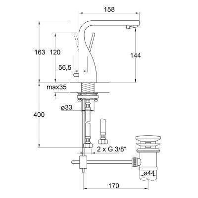 Будкрам купить Смеситель для раковины Смеситель для раковины 2