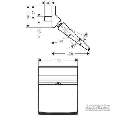 Будкрам купити Raindance Rainfall 150 Верхній душ Raindance Rainfall 150 Верхній душ 2