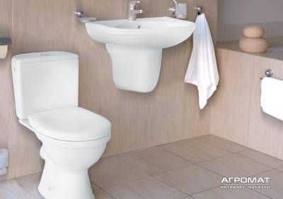 Будкрам купити MERIDA 114 MR010 3/6л  Компакт + кришка поліпр. MERIDA 114 MR010 3/6л  Компакт + кришка поліпр. 2