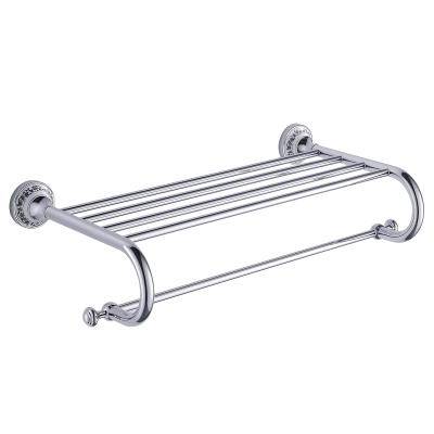 Будкрам купити Charlestone Ceramic Полиця з рушникотримачем, хром