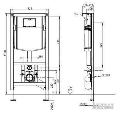 Будкрам купити VICONNECT Інсталяція д/підв. унітазу VICONNECT Інсталяція д/підв. унітазу 2