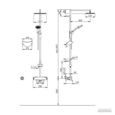Будкрам купить OPTIMA Душевая система для ванны OPTIMA Душевая система для ванны 2